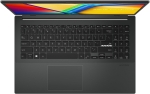 Лаптоп ASUS Vivobook Go 15 E1504FA-BQ2786NA - 15.6" IPS FullHD, AMD Ryzen 5 40, 16GB LPDDR5, 512GB SSD - Черен