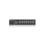 Комутатор ZyXEL GS1100-16v4  Unmanaged + 16 port Gigabit Unmanaged Switch