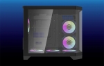 Aigo кутия Case mATX - FT418 Black - 6 x 120 mm A-RGB fans included