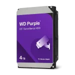 Хард диск WD Purple, 4TB, 5400rpm, 128MB, SATA 3, WD44PURZ