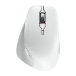 CHERRY Stream ергономична безшумна мишка Comfort, 6 бут, 4000dpi, бяла