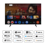 Телевизор METZ 60" 60MUF7000Z UHD 4K LED Google TV, Клас E