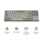 Геймърска Механична клавиатура Keychron C1 Pro 8K QMK - Super Brown Switch