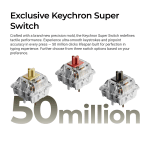 Геймърска Механична клавиатура Keychron C1 Pro 8K QMK - Super Red Switch