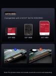 Orico докинг станция Storage - HDD/M.2 Dock - 2 BAY Offline Clone 2.5/3.5/M.2 NVMe USB-C/USB-A - IT28E-C-EU-GY