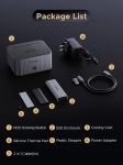Orico докинг станция Storage - HDD/M.2 Dock - 2 BAY Offline Clone 2.5/3.5/M.2 NVMe USB-C/USB-A - IT28E-C-EU-GY