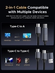 Orico докинг станция Storage - HDD/M.2 Dock - 2 BAY Offline Clone 2.5/3.5/M.2 NVMe USB-C/USB-A - IT28E-C-EU-GY