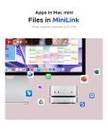 Orico докинг станция SSD Docking station M.2 NVMe - USB-C(10Gbps) x 1, USB3.2 x 2, USB2.0 x 2, M.2 x 1, Audio, SD/TF 4.0 - MiniLink M49P-EU-SV