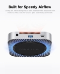 Orico докинг станция SSD Docking station M.2 NVMe - USB-C(10Gbps) x 1, USB3.2 x 2, USB2.0 x 2, M.2 x 1, Audio, SD/TF 4.0 - MiniLink M49P-EU-SV
