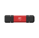 Външен SSD Silicon Power DS72 Red - 2TB