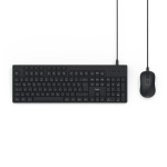 HAMA Жичен комплект клавиатура и мишка CKM-200, USB-A, USB-C