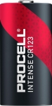Батерия литиева индустриална CR123 3V  10 бр. в опаковка PROCELL INTENSE DURACELL /цена за 10 бр. батерии/