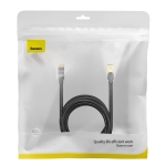 Мрежов кабел Baseus WKJS010501 Ethernet RJ45 10Gbps 5м - черен