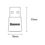 Мини USB адаптер Baseus BA07 Bluetooth v5.0 ZJBA010001
