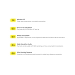 Мини USB адаптер Baseus BA07 Bluetooth v5.0 ZJBA010001