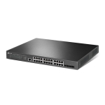 Комутатор TP-Link JetStream TL-SG3428XPP-M2 24-портов гигабит L2+ управляем с 16-порта PoE+ и 8-порта PoE++