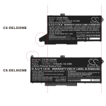 Батерия  за лаптоп DELL Latitude 14 5420, Latitude 15 5520, Precision 15 3560 LiPo  15.2V 4100mAh CAMERON SINO