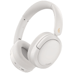Edifier W800BT Pro Wireless Over-Ear Headphones, ANC, 40mm Dynamic Titanium-Coated Drivers, BT V5.4, Multipoint Connection, AI Call Noise Reduction, Up To 45H Battery, USB-C, Ivory