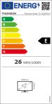THOMSON 32 FHD 60 Hz QLED 16:9 HDMI USB HDR SMART TV