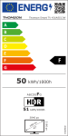 THOMSON 43 UHD_4K 60 Hz LED 16:9 HDMI USB RJ45 HDR ANDROID TV