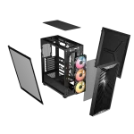 Кутия Corsair 3200D RS ARGB Mid-Tower, ATX, Black, 3 fans included