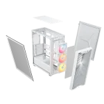 Кутия Corsair 3200D RS ARGB Mid-Tower, ATX, White, 3 fans included