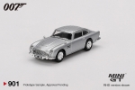 Количка Aston Martin DB5 James Bond 007 "Thunderball" English Blister Packaging, 1965 (RHD) 1:64 (MiniGT)