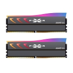 Памет SILICON POWER DDR5-6400, C32, RGB-UDIMM, 16GBx2, (2Gx8 SR), w/HS-G