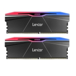 Памет Lexar Ares 48GB (2x24GB) DDR5 6000 CL28 1.35V Memory with heatsink and RGB lighting,Dual pack, Black Color