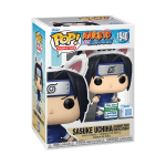 Фигурка Funko POP! Animation: Naruto Shippuden - Sasuke Uchiha (Sasuke's Paw Encyclopedia) #1940 (Limited Edition) с твърд протектор