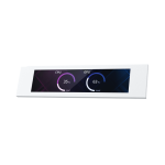 Екран Xigmatek 9" LCD Screen Kit - White EN48685 (WH,For Pano II Series White Chassis,Magnetic Bracket,HDMI & USB Cable,Brown Box)