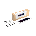 Екран Xigmatek 9" LCD Screen Kit - White EN48685 (WH,For Pano II Series White Chassis,Magnetic Bracket,HDMI & USB Cable,Brown Box)