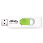 Памет 128GB USB Flash Drive, A-Data UV320 (AUV320-128G-RWHGN), USB 3.2, бяла