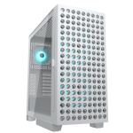Кутия COUGAR AIRFACE ECO RGB, Mid Tower, E-ATX, White, 3 fans included