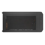 Кутия COUGAR AIRFACE FLO RGB PC Case, Mid Tower, E-ATX, 3 fans included, Black