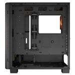 Кутия COUGAR AIRFACE FLO RGB PC Case, Mid Tower, E-ATX, 3 fans included, Black