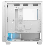 Кутия COUGAR AIRFACE FLO RGB PC Case, Mid Tower, E-ATX, 3 fans included, White