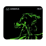 Подложка за мишка ASUS Cerberus Mat Mini, черен/зелен - 90YH01C4-BDUA00