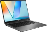 Лаптоп ASUS Vivobook 14 Flip TP3407SA-SG155WNA - 14.0", Full HD+, тъчскрийн, Intel Core Ultra 7 258V, Intel Arc 140V, 32 GB, 1 TB SSD - 90NB14Y1-M00LZ0