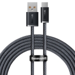 Кабел Baseus CALD000716 Dynamic Series USB Type A към USB Type C 100W 2м сив
