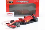 Количка Ferrari SF1000 Sebastian Vettel  #5 Austrian GP formula 1 2020 1:18 (Bburago)