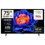 Телевизор TCL 75P7L - 75", QLED, 4K, 60Hz