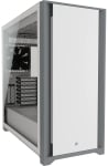 Кутия CORSAIR 5000D Tempered Glass, ATX, White