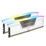 CORSAIR VENGEANCE RGB DDR5 32GB (2 x 16GB) DDR5 6000 CL38-48-48-96 1.35V Intel XMP & AMD EXPO - WHITE