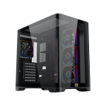 Кутия Xigmatek Crystal Storm V2 EN49392, E-ATX, 4 fans included
