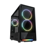 Кутия COUGAR DUOAIR RGB, Mid Tower, ATX, Black, 5 fans included