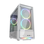 Кутия COUGAR DUOAIR RGB, Mid Tower, ATX, White, 5 fans included