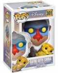 Фигурка Funko POP! Disney - Rafiki with Simba #301