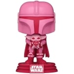 Funko POP! Valentines: Star Wars - The Mandalorian with Grogu (Special Edition) #498