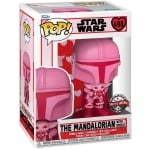 Funko POP! Valentines: Star Wars - The Mandalorian with Grogu (Special Edition) #498